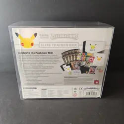 Pokemon Celebrations 25th Anniversary Elite Trainer Box ETB Sword & Shield +Case 820650809439 - Image 2