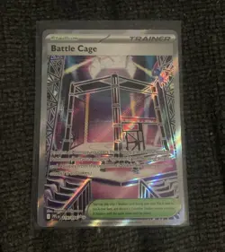 Pokemon Battle Cage 116/094 Phantasmal Flames Trainer Holo Ultra Rare English - Image 1