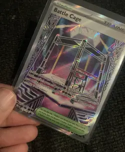 Pokemon Battle Cage 116/094 Phantasmal Flames Trainer Holo Ultra Rare English - Image 2