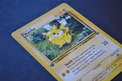 Pikachu #60 / 64 1st Edition Jungle - NM - Pokemon 1999 TCG WOTC Vintage - Image 4