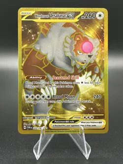 Pokemon Bloodmoon Ursaluna ex 222/167 Sv06: Twilight Masquerade - Image 1