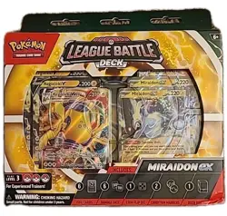 2023 Pokemon Miraidon ex Regieleki V League Battle Deck FACTORY SEALED! - Image 1