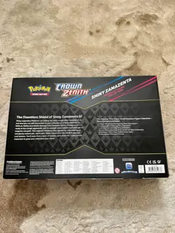 POKEMON CROWN ZENITH Shiny Zamazenta - Premium Figure Collection Box -NEW SEALED - Image 3