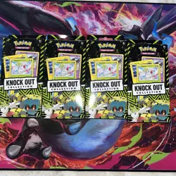 Pokemon Knock Out Collection Box Shaymin, Zeraora, Marshadow (Sealed, 4 Count) - Image 1