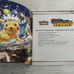 Pokemon Scarlet & Violet Surging Sparks Players Guide Manual Book - Image 3