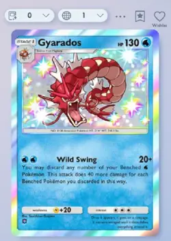 Pokemon TCG Pocket - Gyarados Shiny 1⭐ English - Image 1