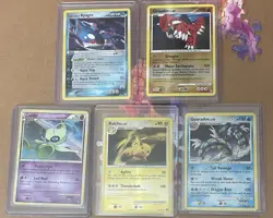 Pokemon TCG 2004-2010 LOT OF 5 - Team Aqua’s Kyogre HOLO 3/95 LP-NM - Image 1