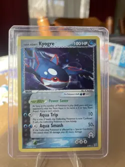 Pokemon TCG 2004-2010 LOT OF 5 - Team Aqua’s Kyogre HOLO 3/95 LP-NM - Image 3