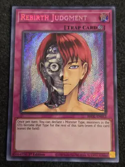 1X NM Rebirth Judgment - BROL-EN012 - Secret Rare 1st Edition yugioh - Image 1