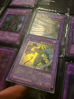 Yugioh Elemental Hero Flame Wingman TLM-EN035 Ultimate Rare 1st Edition - Image 2