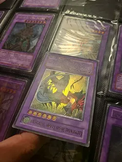 Yugioh Elemental Hero Flame Wingman TLM-EN035 Ultimate Rare 1st Edition - Image 3