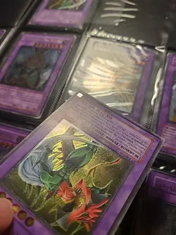 Yugioh Elemental Hero Flame Wingman TLM-EN035 Ultimate Rare 1st Edition - Image 5