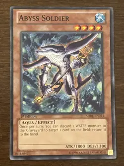 Abyss Soldier SDRE-EN014 Realm of the Sea Emperor 1st Edition Common LP - Image 1