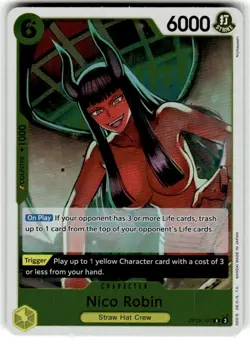 One Piece Emperors In The New World Nico Robin OP09-107 R Foil - Image 1