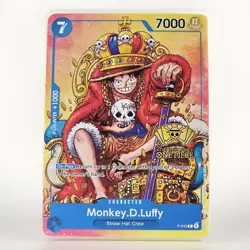 Monkey.D.Luffy (2nd Anniversary Stamped Promo) P-043 - One Piece TCG - English - Image 1