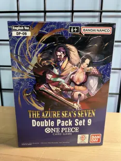 ONE PIECE TCG OP-14: The Azure Sea’s Seven - Double Pack Set Vol. 9 *Lot Of 8* - Image 1