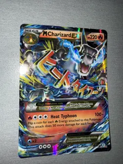 Pack fresh Pokemon card Mega Charizard X ultra rare EX 12/83 Holo tcg XY 2016 - Image 4