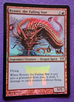 MTG Ryusei, the Falling Star Prerelease Cards Foil NM - Image 3