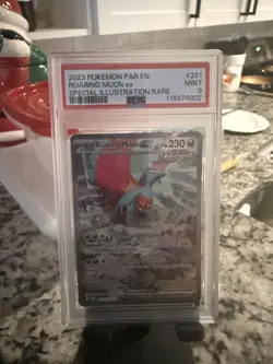 Pokemon TCG Roaring Moon EX Sir 251/182 Paradox Rift Card, PSA 9 Mint - Image 1