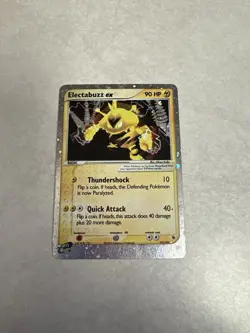 Pokemon TCG Electabuzz EX Holo Ultra Rare Card Ruby and Sapphire 97/109 - Image 1