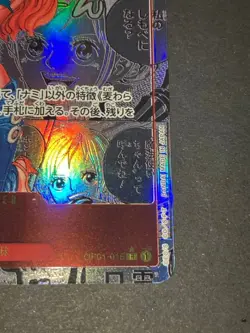 NAMI MANGA ALT ART OP01-016 R ONE PIECE CARD THE BEST PRB-01 COMIC PARALLEL NM - Image 4