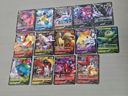 S-Chinese Pokemon RR & V 14-Card Lot No Duplicates NM - Image 1