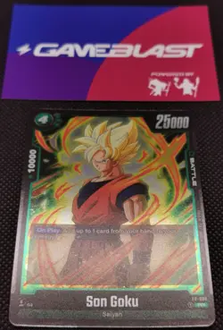 Dragon Ball Super Card Game : Fusion World - Son Goku FP-008 Participation - Image 3