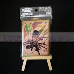 One Piece - Roronoa Zoro Foil Card Sleeves 67mmX92mm 60ct Standard Size - Image 1
