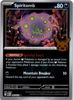 Spiritomb - (Pokeween 2025) 087/132 Miscellaneous Cards & Products Reverse Holo - Image 1