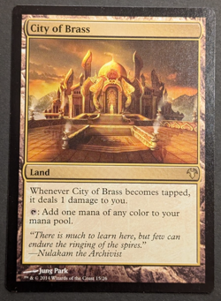 MTG Card - 1x City of Brass - Modern Event Deck - NM - Magic The Gathering 2014 - Image 1