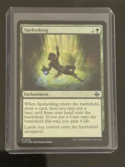 MTG Lost Caverns of Ixalan, Spelunking 0213 Foil - Image 1