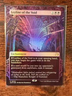 MTG - Wilds of Eldraine: Enchanting Tales - Leyline of the Void Foil - 65 - NM! - Image 1