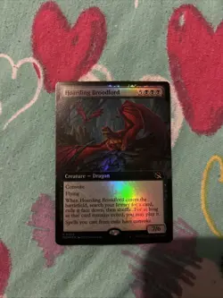 Hoarding Broodlord (Extended Art) March of The Machine Foil - Image 1