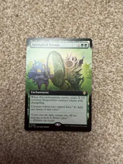 Springleaf Parade Commander: Lorwyn Eclipsed Extended Art Rare - Image 1