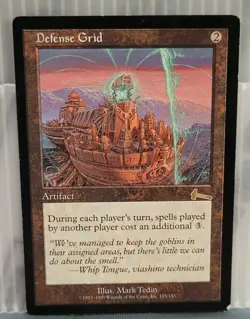 Mtg DEFENSE GRID LP Urza's Legacy 125/143 -Argo- - Image 1