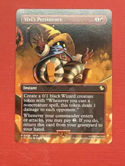 Mtg FIC Final Fantasy - Vivi’s Persistence - NM - Image 1