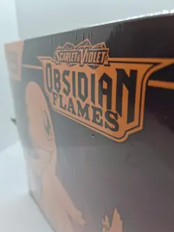 Obsidian Flames ETB Elite New Sealed POKEMON TCG - Image 2
