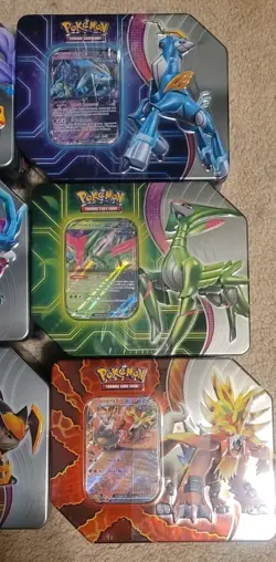 Pokemon TCG Paradox Destinies Tins Set of ALL 6 Tins (30 Total Packs) - Image 4