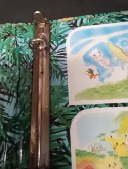 Vintage Pokemon Southern Islands Collection BINDER ONLY, English WOTC O-RING - Image 5