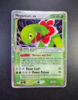 2005 Pokemon Meganium EX Unseen Forces Holo 106/115 - Image 1