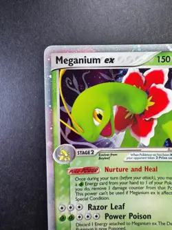 2005 Pokemon Meganium EX Unseen Forces Holo 106/115 - Image 2