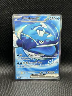 Dondozo ex 211/182 ULTRA RARE FULL ART HOLO Destined Rivals Sv10 Pokemon English - Image 1
