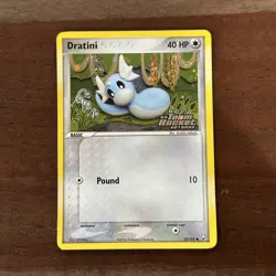 Dratini 52/109 EX Team Rocket Returns Stamped Reverse Holo Pokemon LP - Image 1