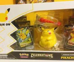 🔥Pokemon Celebrations Pikachu VMAX Premium Figure Collection Box New SEALED!🔥 - Image 3