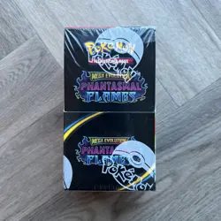 Pokemon TCG Phantasmal Flames Half Booster Box (18 Packs) - NEW SEALED Tiny Hole - Image 1