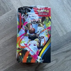 Pokemon TCG Phantasmal Flames Half Booster Box (18 Packs) - NEW SEALED Tiny Hole - Image 2