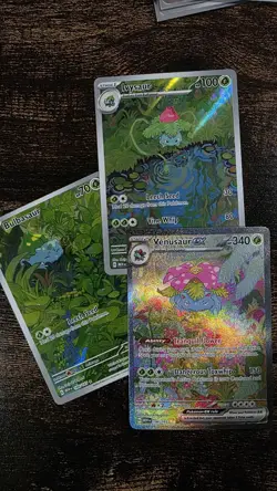 Scarlet & Violet 151 Bulbasaur Ivysaur Venusaur NM Pokemon TCG - Image 1