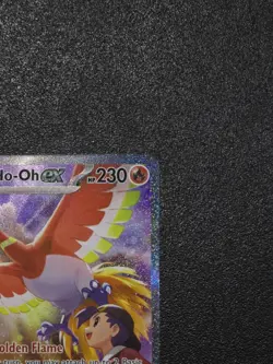 Pokemon Ethan's Ho-Oh ex 230/182 Destined Rivals Special Illustration Rare - Image 5
