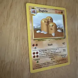 Pokemon TCG Dugtrio 19/102 - Rare Unlimited - Base Set Unlimited LP 1999 Wizards - Image 3
