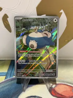 Snorlax SVP051 Pokemon TCG Scarlet & Violet 151 Illustration Rare Promo NM - Image 1